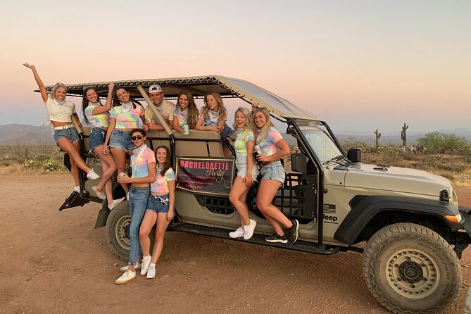 Sonoran Desert Jeep Tour at Sunset - Tonto National Forest trails and the rough ride