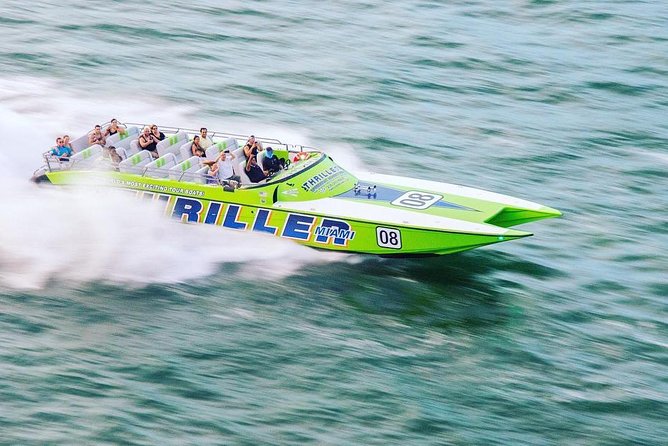 Speedboat Sightseeing Adventure of Miami - Fisher Island, South Point Park, and Government Cut