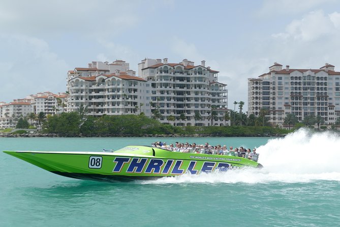 Speedboat Sightseeing Adventure of Miami - Port of Miami and the first harbor views