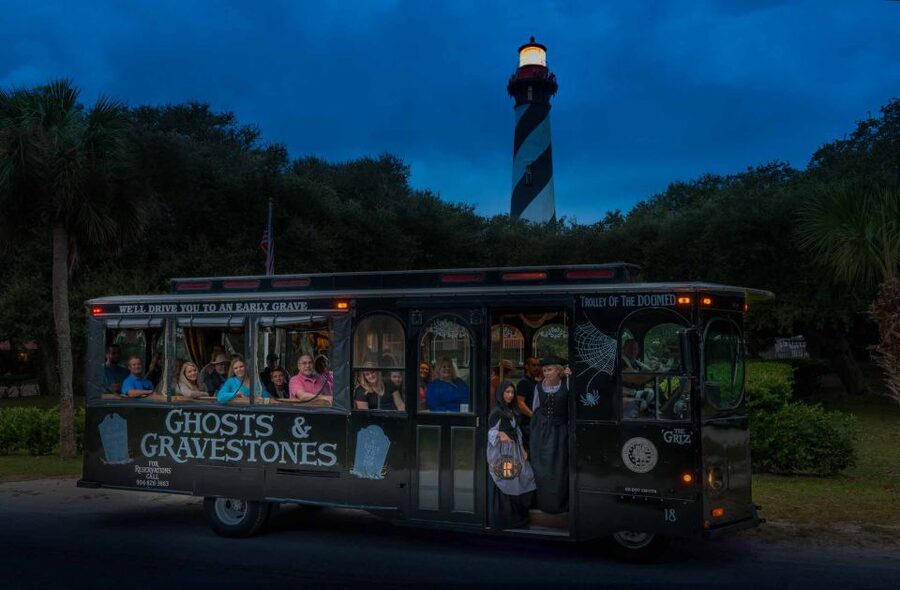 St. Augustine: Ghosts and Gravestones Old Town Trolley Tour - Key points to know before you board