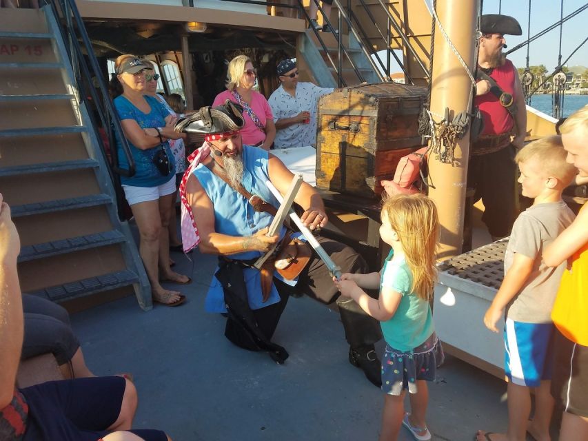 St. Augustine: Treasure Hunt Cruise with Onboard Show - Boarding at the Municipal Marina