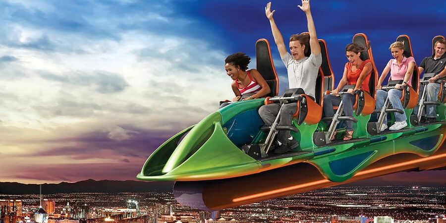 STRAT Tower Thrill Rides Admission - Big Shot, the best choice for a first ride