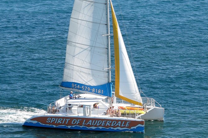 Sunset Catamaran Cruise in Ft. Lauderdale - The moment the sails go up