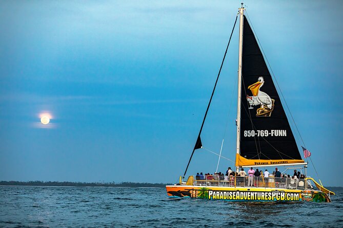 Sunset Dolphin Sail Aboard the Privateer Catamaran - Leaving 4114 Jan Cooley Drive for the Gulf