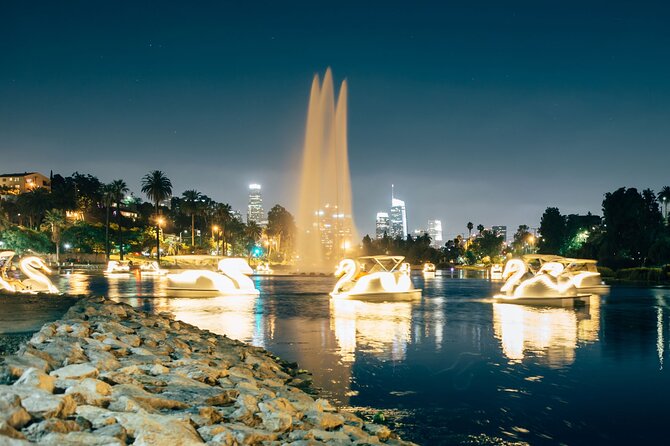 Swan Boat Rental in Echo Park - Food, Drinks, and the Pace of the Hour