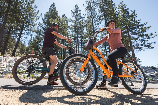Tahoe Coastal Self-Guided E-Bike Tour - Half-Day | World Famous East Shore Trail - Beaches, coves, and swimming stops along the way