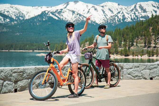 Tahoe Coastal Self-Guided E-Bike Tour - Half-Day | World Famous East Shore Trail - Following the East Shore Trail beside Lake Tahoe