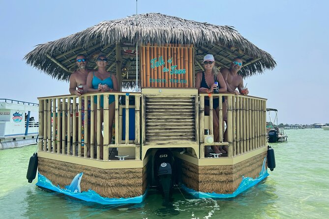 Tailfins Tiki Boats Crab Island Sandbar(3hrs/ 5/5:30 are 2hrs) - Key points before you book