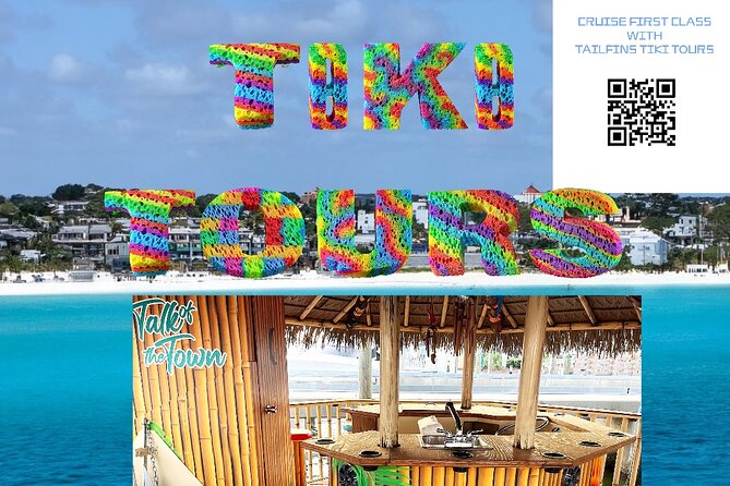 Tailfins Tiki Boats Crab Island Sandbar(3hrs/ 5/5:30 are 2hrs) - What makes Crab Island worth the ride