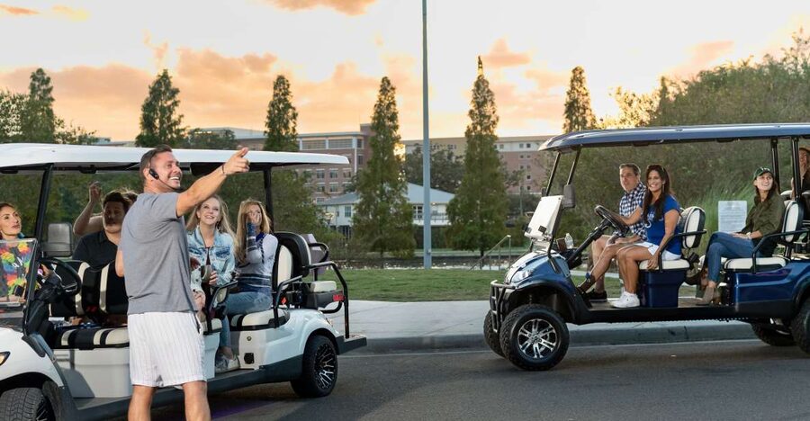 Tampa: Guided City Tour in Deluxe Street Golf Cart - Key points before you book