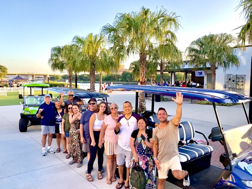 Tampa: Guided City Tour in Deluxe Street Golf Cart - Ten minutes in Ybor City