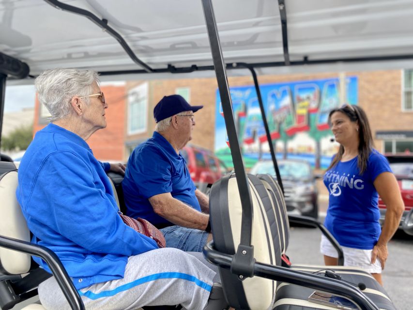 Tampa: Guided City Tour in Deluxe Street Golf Cart - Starting on Harbour Island and entering Water Street