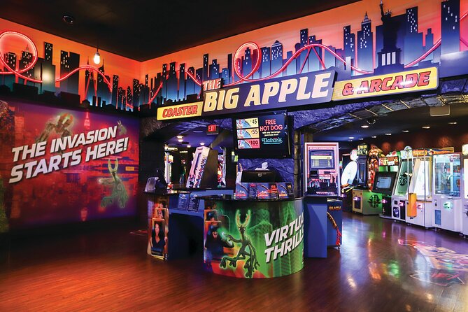 The Big Apple Coaster at New York New York Hotel and Casino - Greenwich Village gives the stop some personality