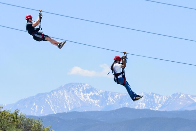 The EDGE: Zip Line Tour - The walking between platforms is part of the deal