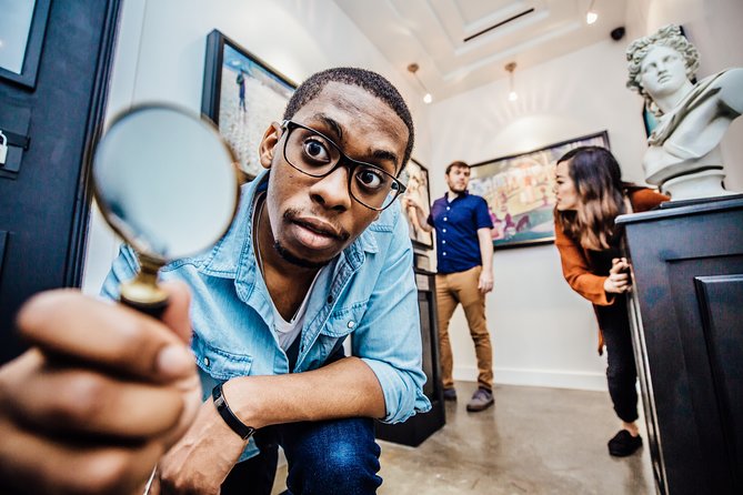 The Escape Game Nashville Berry Hill - Picking the right story from eight choices