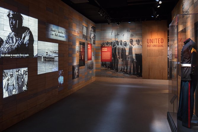 The National WWII Museum Admission Ticket New Orleans - The US Freedom Pavilion and the machines of war