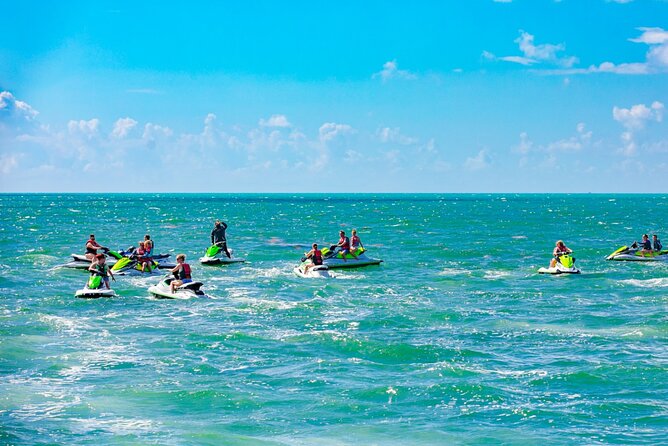 The Original Key West Island Jet Ski Tour from Barefoot Billy's - Southernmost Point and the island’s water views