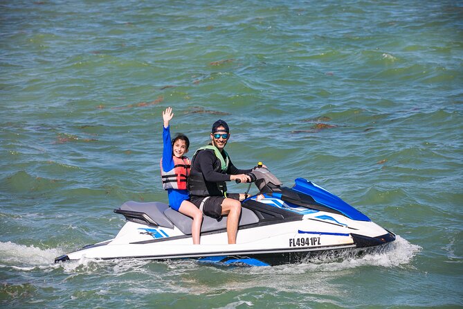 The Original Key West Island Jet Ski Tour from Barefoot Billy's - Speed, waves, and comfort on the water