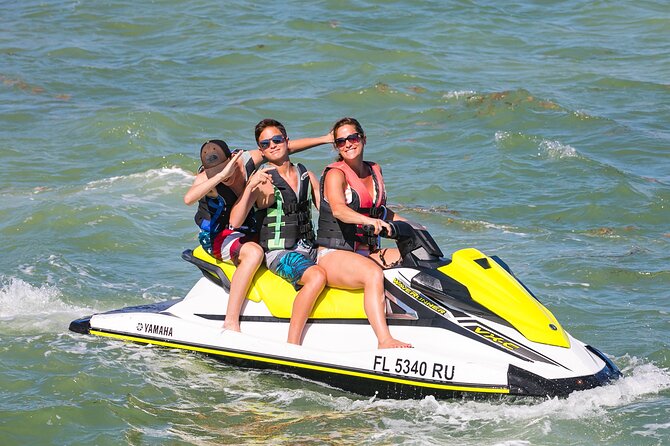 The Original Key West Island Jet Ski Tour from Barefoot Billy's - Learning the Yamaha jet ski