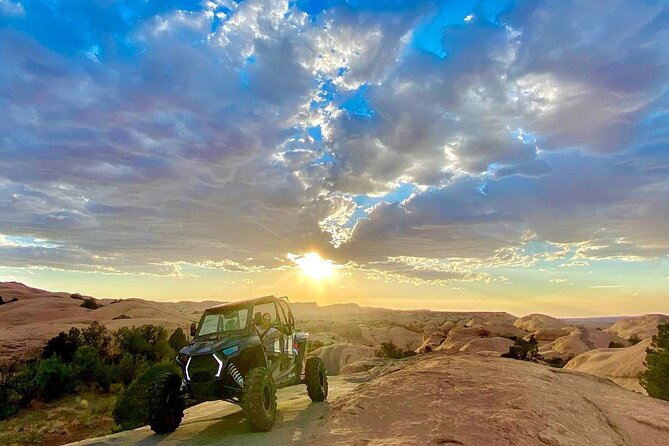 Thrilling 3.5 Hour You-Drive Fins N Things/Hells Revenge UTV Tour - Starting in central Moab at 78 West 100 North