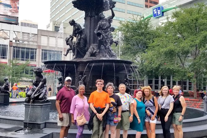 Top 10 Sites + Bites of Cincinnati Tour with Riverside Food Tours - Roebling Suspension Bridge and a quick look across the river