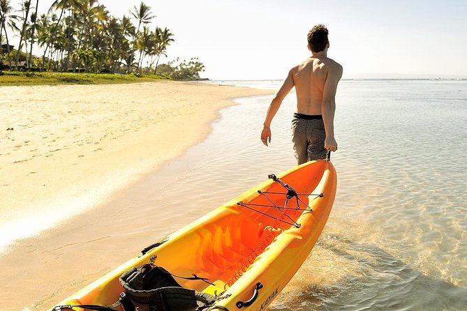 Turtle Reef Kayak Tour of Makena, Maui - Paddling across Makena Bay