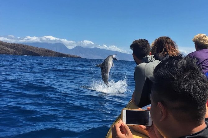 Ultimate 4 Hour Lanai Snorkel and Dolphin Encounter - First snorkel stop near Lanai