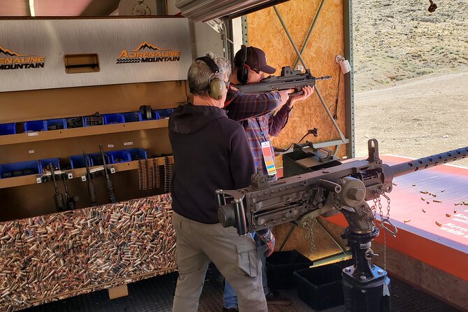 Ultimate Outdoor Shooting Experience in Las Vegas - Arrival at Adrenaline Mountain