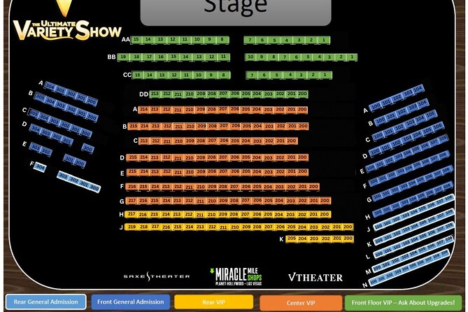 V - The Ultimate Variety Show at Planet Hollywood Resort and Casino - Comedy keeps the acts connected