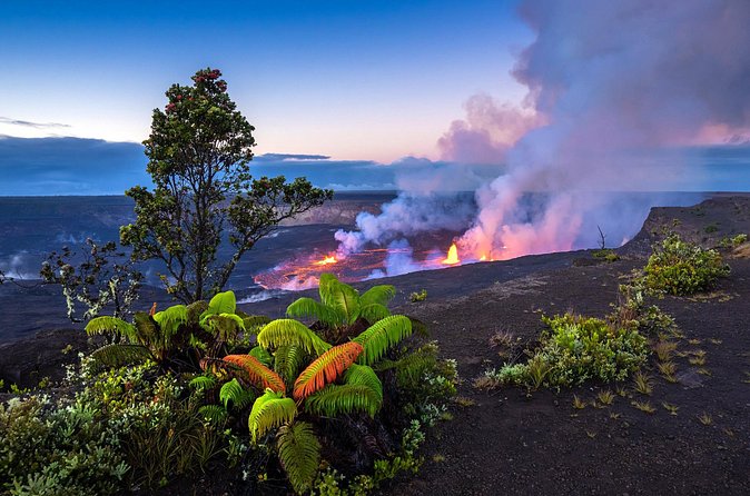 Volcano Adventure: Hilo Sightseeing w/ Optional Helicopter Tour - Hawaii Volcanoes National Park and Chain of Craters Road