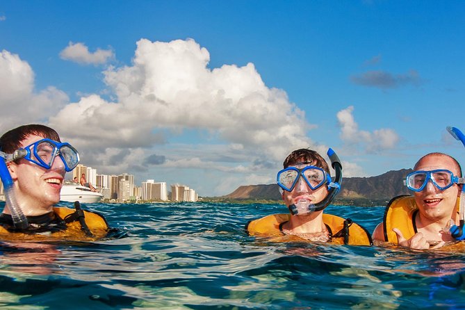 Waikiki, Hawaii: Turtle Canyon Snorkel Excursion - Diamond Head views from the water