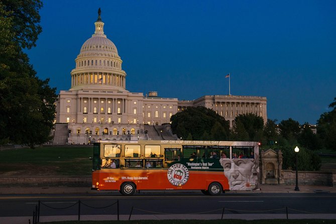 Washington DC Monuments by Moonlight Tour by Trolley - Jefferson Memorial and the Tidal Basin