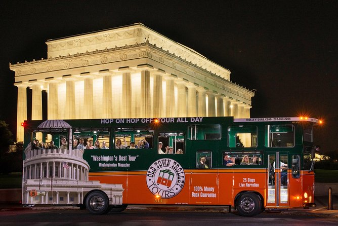 Washington DC Monuments by Moonlight Tour by Trolley - The FDR and Martin Luther King Jr. memorials