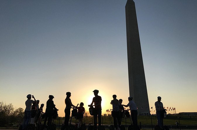 Washington DC "See the City" Guided Sightseeing Segway Tour - Washington Monument and the long ride through central DC