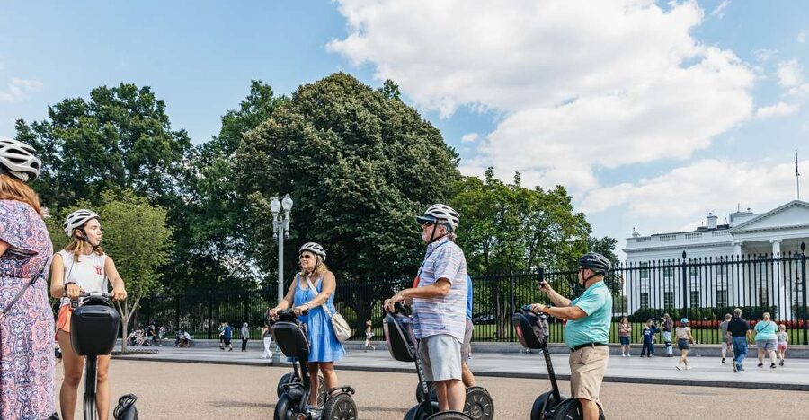Washington DC: See the City Segway Tour - Constitution Gardens and the western Mall