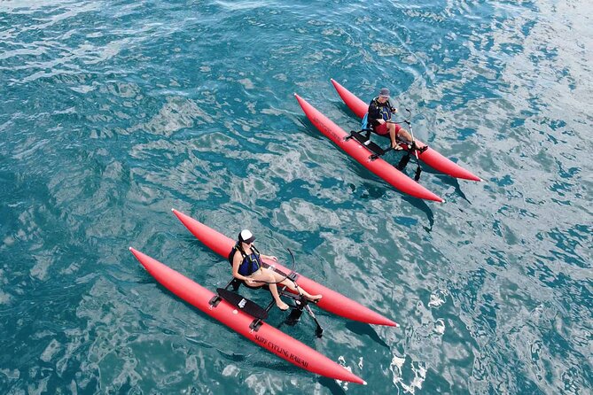 Water Bike Tour in South Maui - What the South Maui water bike feels like