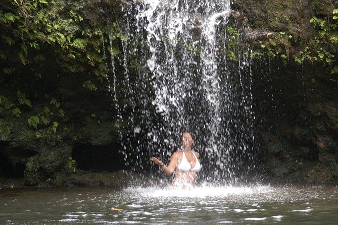 Waterfall & Rainforest Hiking Adventure with Hotel Pickup - Hiking away from the roadside crowds