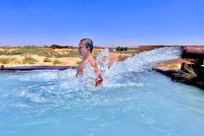 White & Black desert camping tour 2 Days 1 night From Cairo - The road from Cairo to Bahariya Oasis