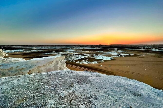 White & Black desert camping tour 2 Days 1 night From Cairo - Crystal Mountain and the warm-water stop