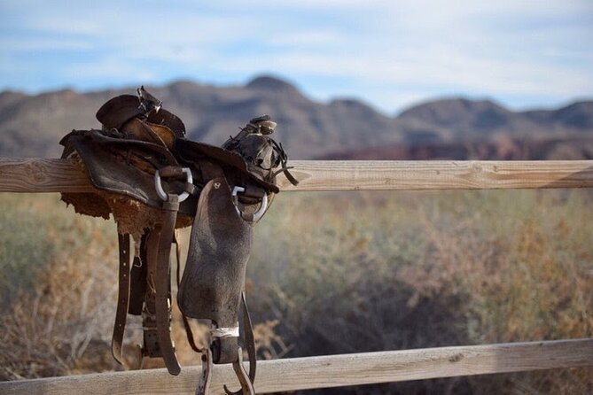 Wild West Sunset Horseback Ride with Dinner from Las Vegas - A gentle ride through Joshua trees and mountains