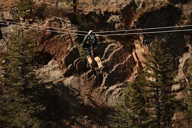 Woods Course Zipline Tour in Seven Falls - Finishing with Seven Falls Park