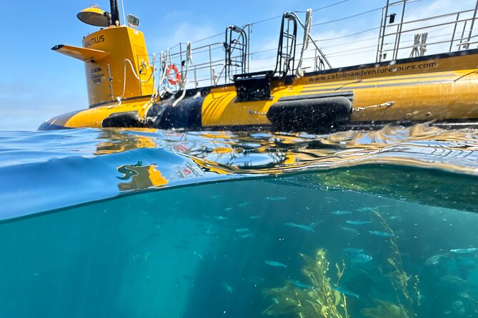 Yellow Semi-Submarine Tour of Catalina Island From Avalon - A submarine with a storybook design