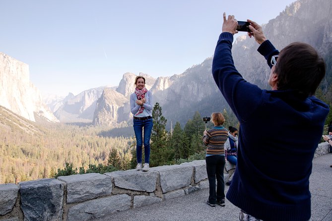 Yosemite Highlights & Giant Sequoias Day Tour from San Francisco - Bridalveil Fall adds water, mist, and a short walk